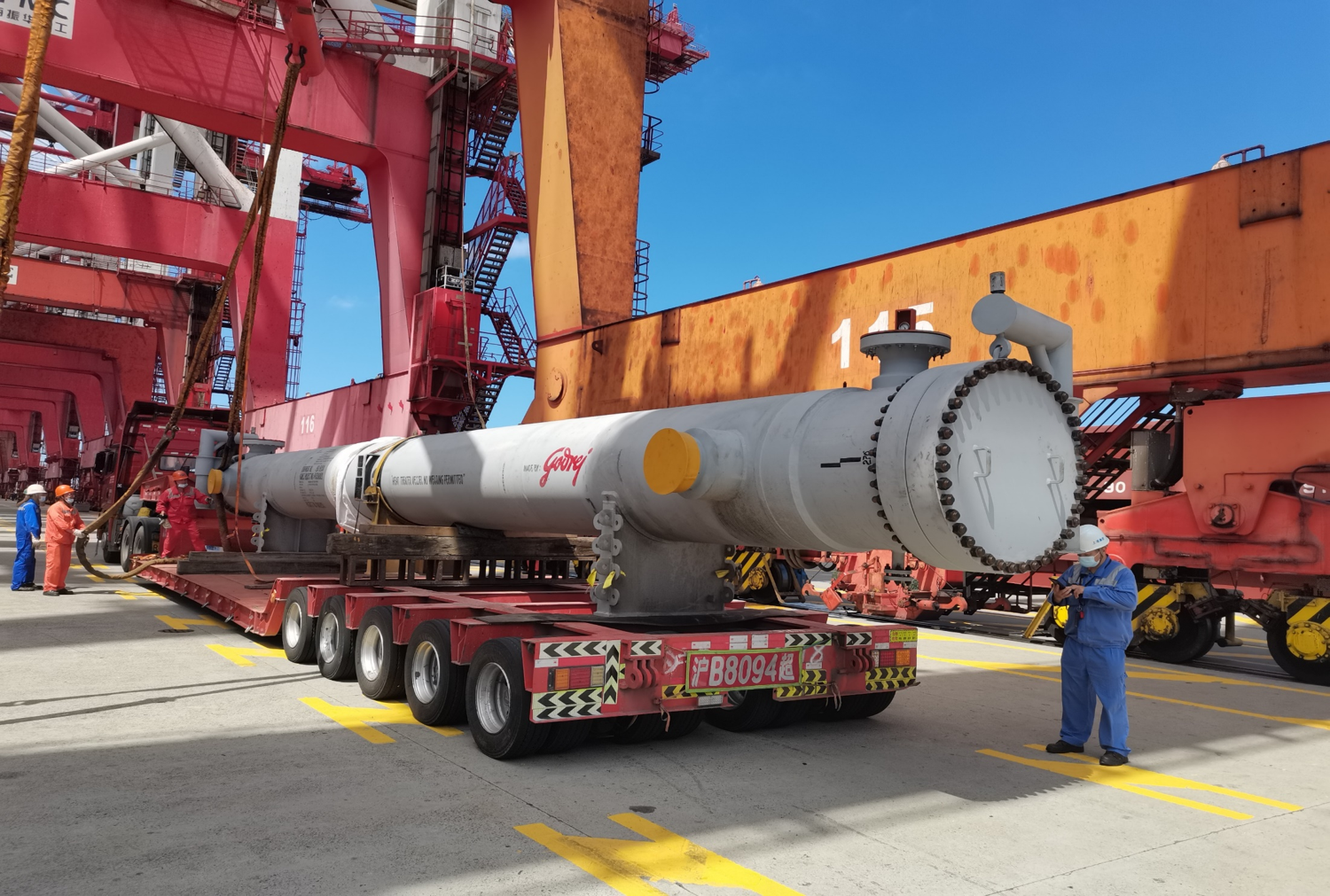 楚基物(wù)流,項目物(wù)流,船邊直裝(zhuāng)